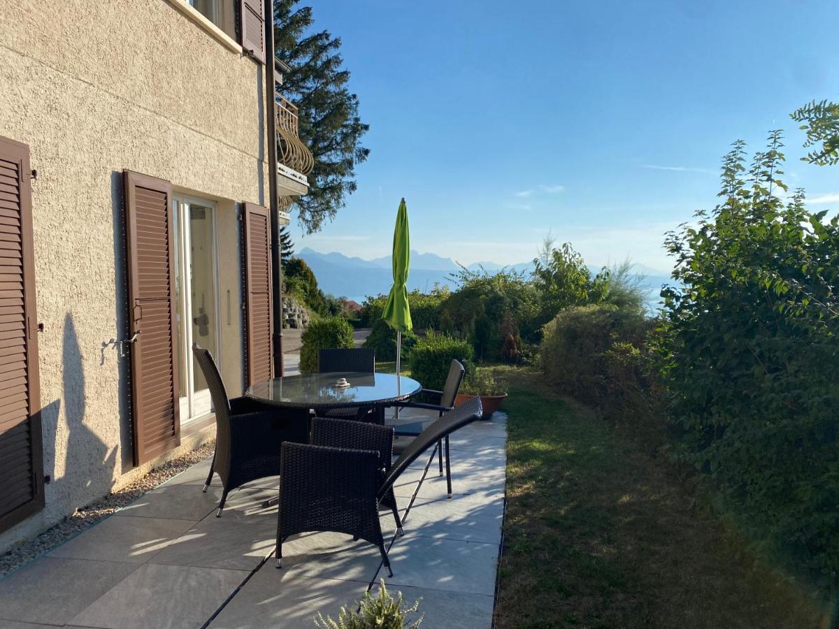 Lakeview Apartment-Lavaux Grandvaux Екстериор снимка